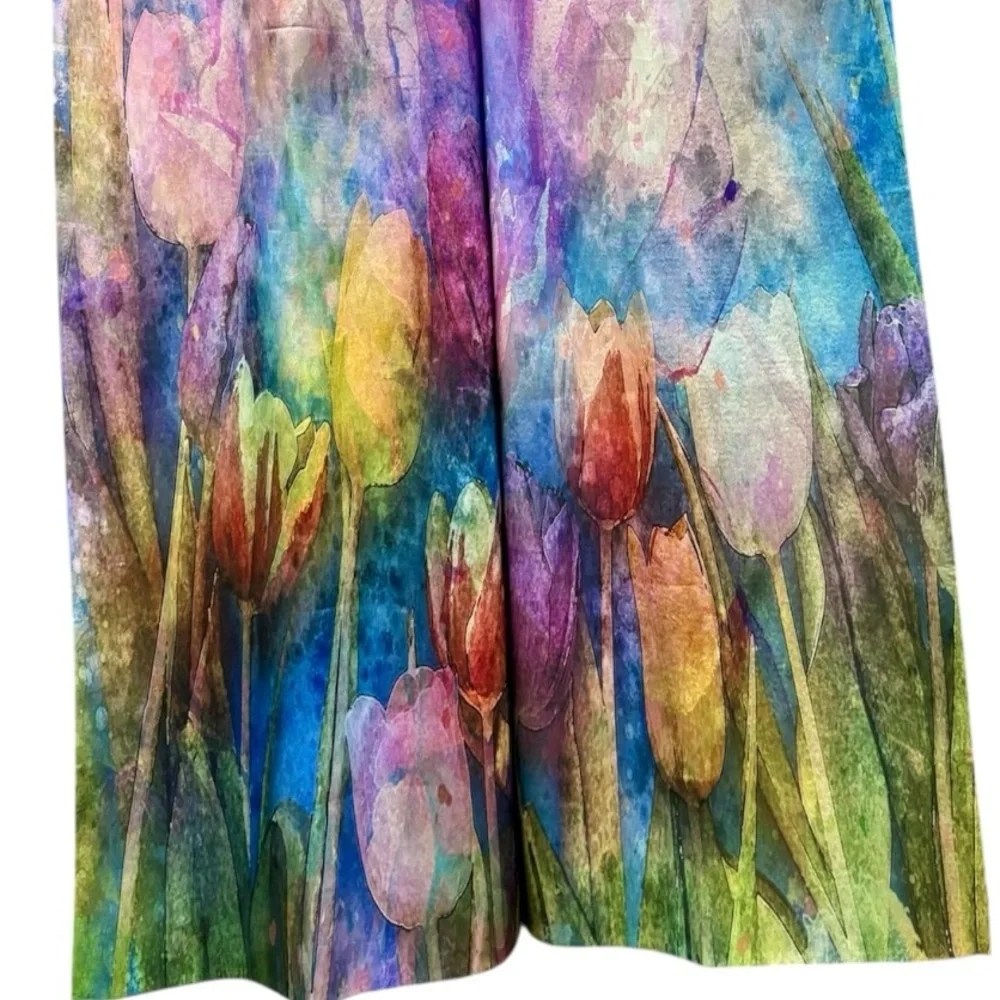 Wayfair Mod Tulip Monet Style Curtains 2 Panels 20x53